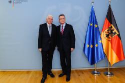 Bundesinnenminister trifft Präsidenten des Zentralrats der Juden in Deutschland